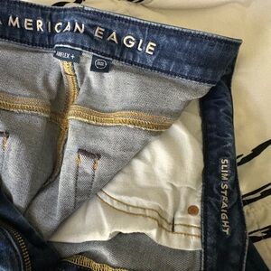 2 hollister & 1 American Eagle jeans.  All 3 for $35
Size 36w 32L Good condition